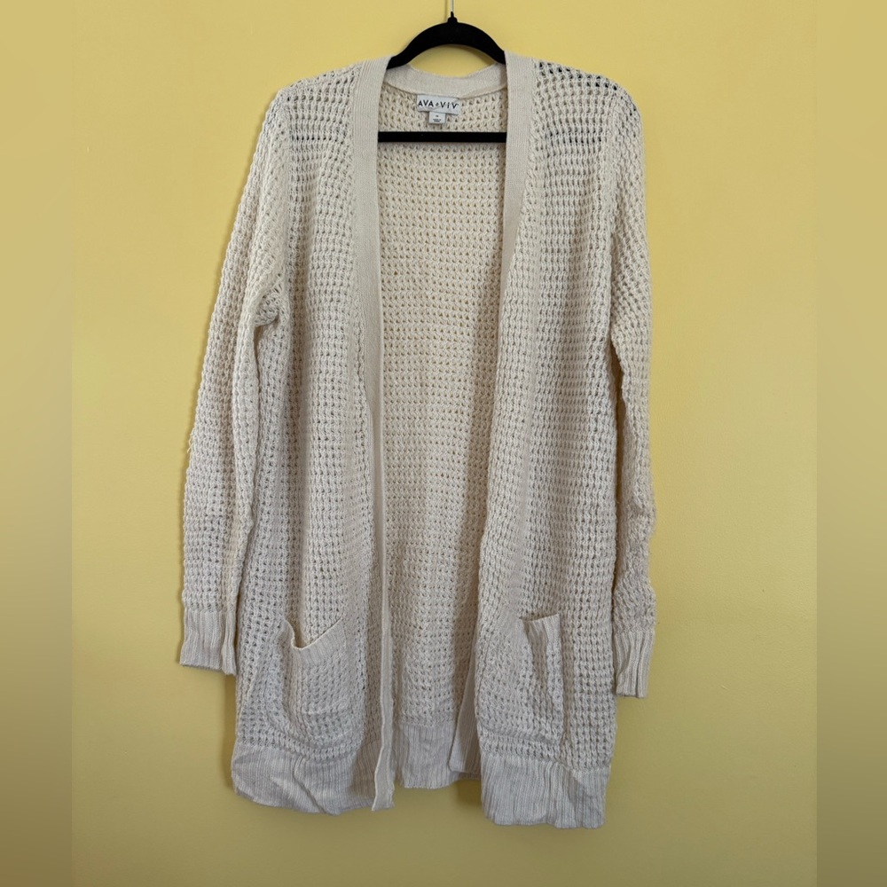Women's Cream Cardigan